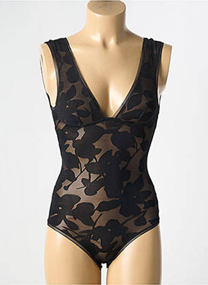 Body de lenjerie elasticitate negru MAISON LEJABY femeie