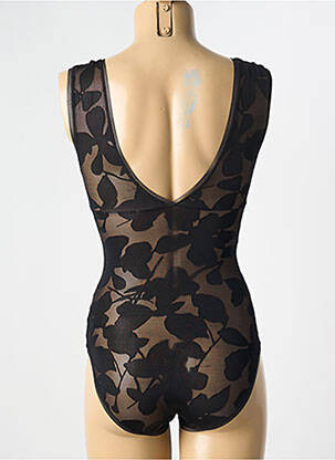 Body de lenjerie elasticitate negru MAISON LEJABY femeie