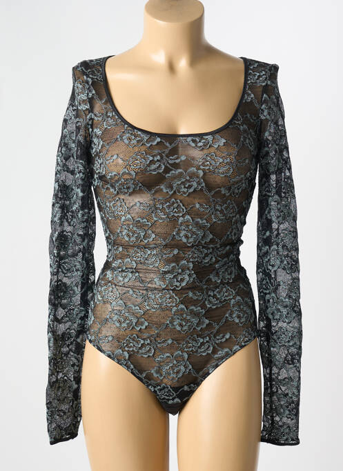 Body de lenjerie ușoară și transparentă negru PRIMA DONNA femme