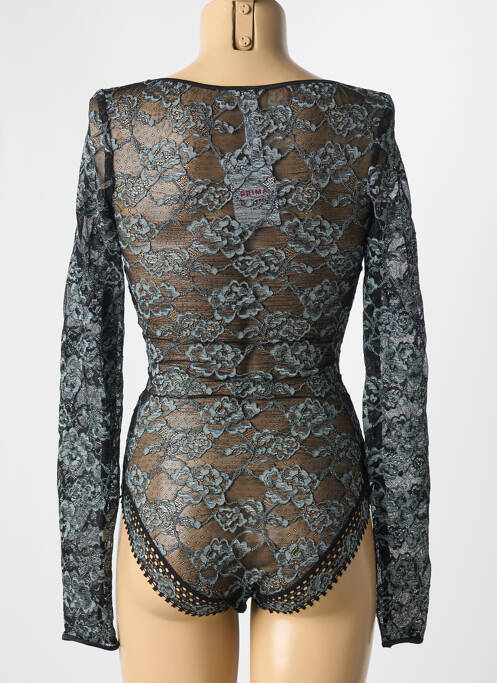 Body de lenjerie ușoară și transparentă negru PRIMA DONNA femme