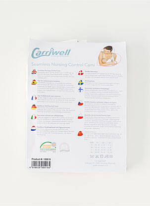 Lenjerie maternitate elasticitate alb CARRIWELL femeie