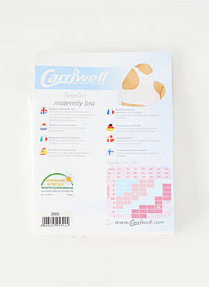Lenjerie maternitate elasticitate alb CARRIWELL femeie