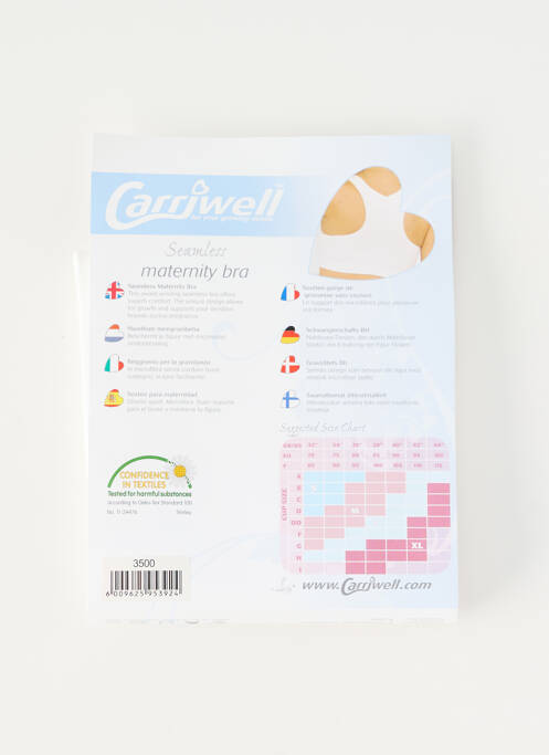 Lenjerie maternitate alb CARRIWELL femeie