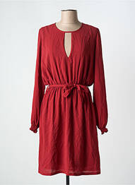 Rochie midi mâneci lungi mâneci lungi portocaliu DANIELLE ENGEL femme