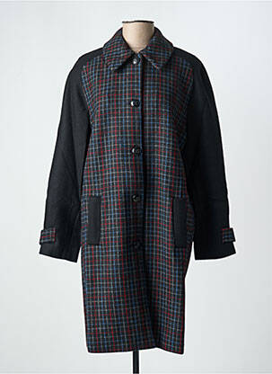 Palton lung negru DANIELLE ENGEL femeie