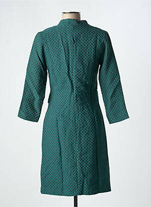 Rochie scurtă mâneci 3/4 mâneci 3/4 verde DANIELLE ENGEL femeie