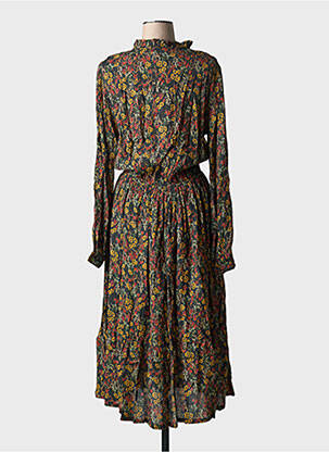 Rochie lungă mâneci lungi mâneci lungi negru DANIELLE ENGEL femeie