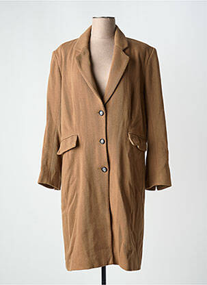 Palton lung maro DANIELLE ENGEL femeie