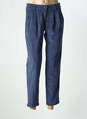 Pantalon drept albastru DANIELLE ENGEL femeie