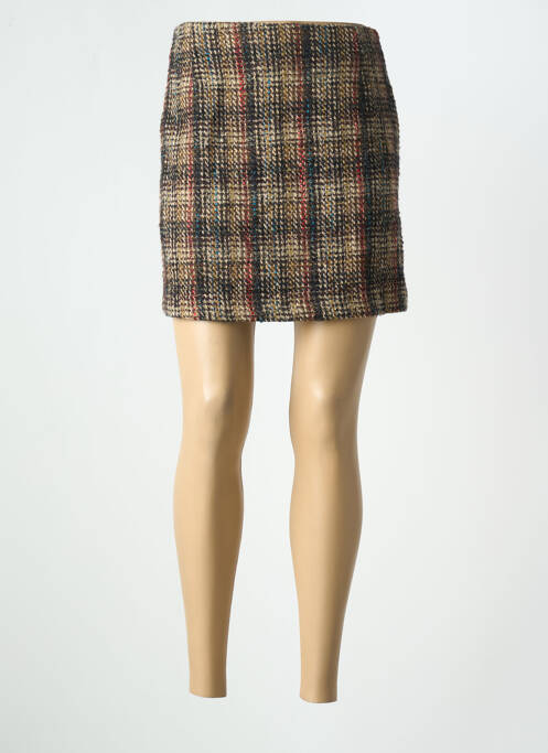 Fustă scurtă maro DANIELLE ENGEL femeie