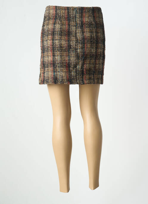 Fustă scurtă maro DANIELLE ENGEL femeie