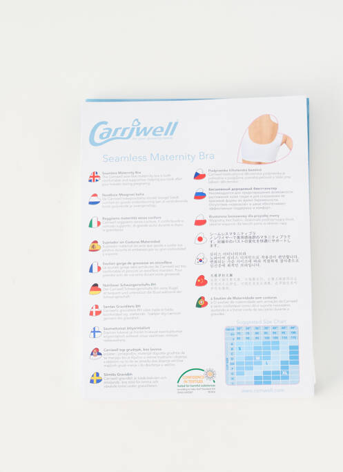Lenjerie maternitate alb CARRIWELL femeie