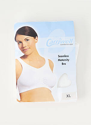 Lenjerie maternitate elasticitate alb CARRIWELL femeie