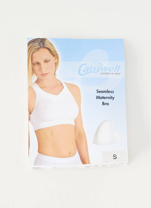 Lenjerie maternitate alb CARRIWELL femeie