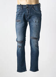 Blugi skinny elasticitate mărime normală albastru TEDDY SMITH homme
