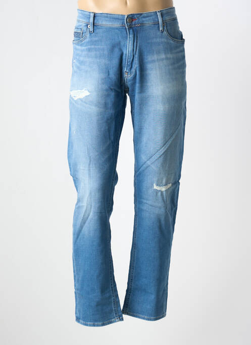 Blugi cu croială slim albastru TEDDY SMITH bărbat