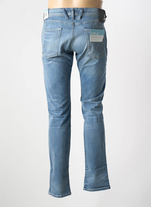 Blugi cu croială dreaptă albastru REPLAY bărbat