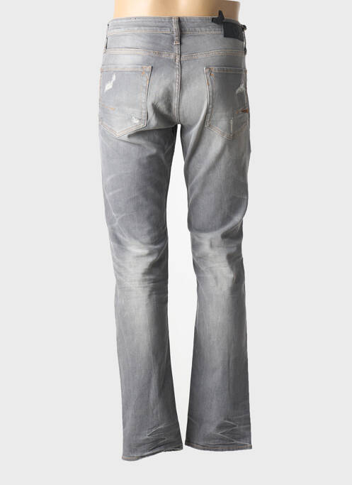 Blugi cu croială slim gri LE TEMPS DES CERISES bărbat