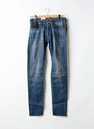 Blugi cu croială slim albastru LE TEMPS DES CERISES bărbat