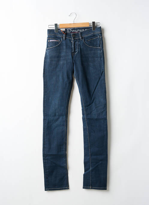 Blugi cu croială slim albastru DONOVAN bărbat