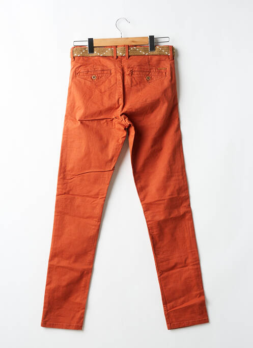 Pantalon chino portocaliu TEDDY SMITH bărbat