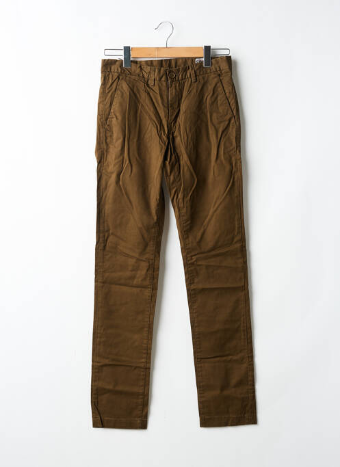 Pantalon chino maro TEDDY SMITH bărbat