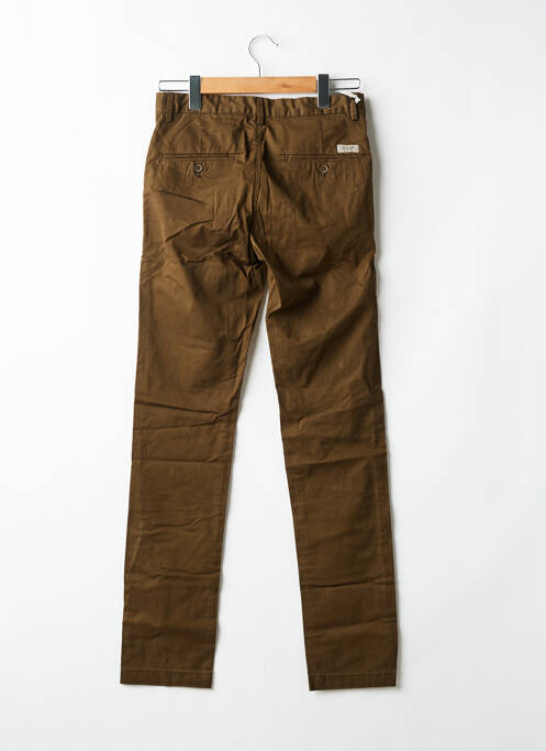 Pantalon chino maro TEDDY SMITH bărbat