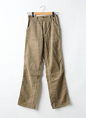 Pantalon drept mărime normală mărime normală bej CARHARTT bărbat