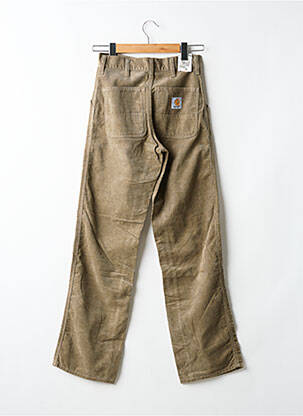 Pantalon drept mărime normală mărime normală bej CARHARTT bărbat