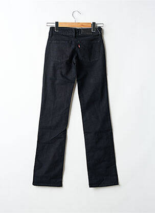 Blugi cu croială dreaptă buzunare negru LEVI'S femeie