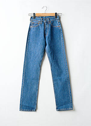 Blugi cu croială slim albastru LEVIS femeie