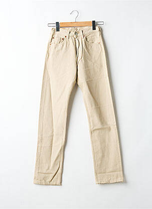 Blugi cu croială dreaptă bej LEVIS femeie