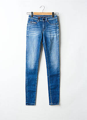 Blugi skinny buzunare albastru DONOVAN femeie