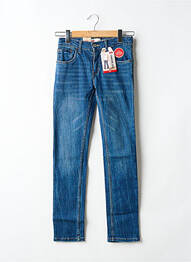 Blugi skinny elasticitate mărime reglabilă albastru LEVIS băiat