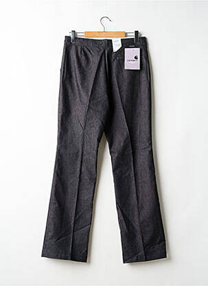 Pantalon drept închidere cu fermoar sub clapetă cu cârlig mărime normală negru CARHARTT bărbat