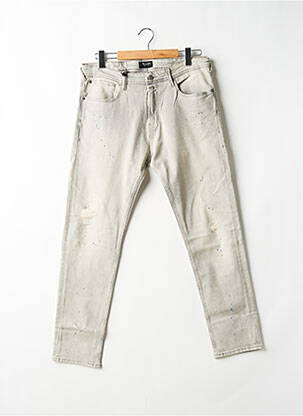 Blugi cu croială dreaptă bej TEDDY SMITH bărbat