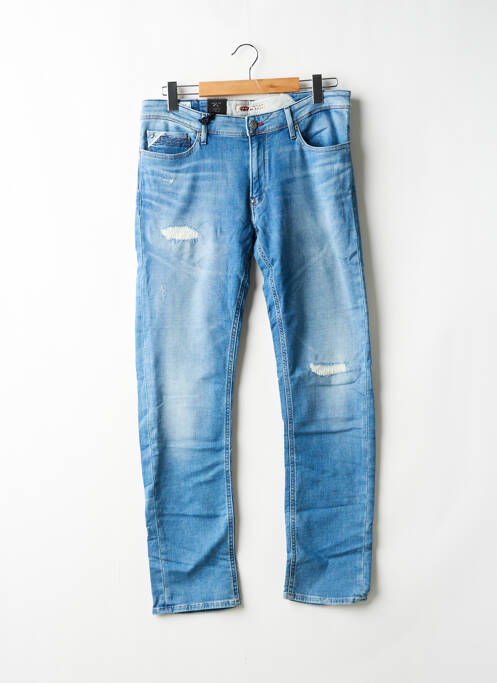 Blugi cu croială slim albastru TEDDY SMITH bărbat