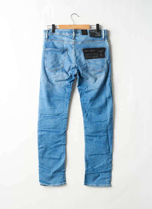 Blugi cu croială slim albastru TEDDY SMITH bărbat