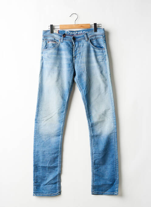 Blugi cu croială slim albastru DONOVAN bărbat