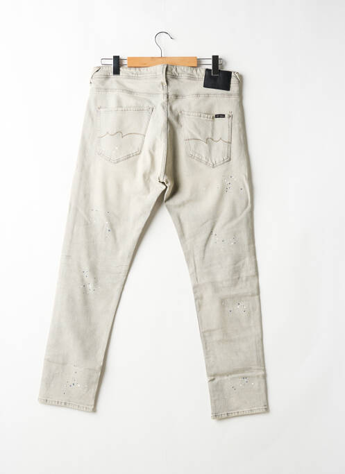 Blugi cu croială dreaptă bej TEDDY SMITH bărbat