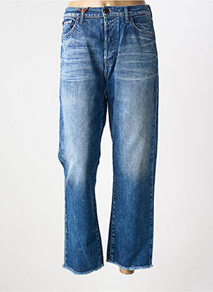 Blugi cu croială dreaptă albastru DONOVAN femeie