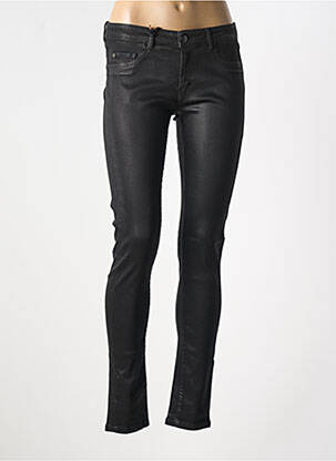 Pantalon slim buzunare negru DONOVAN femeie