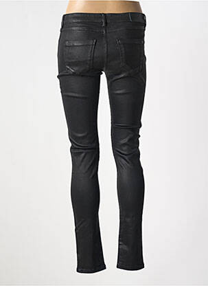 Pantalon slim buzunare negru DONOVAN femeie