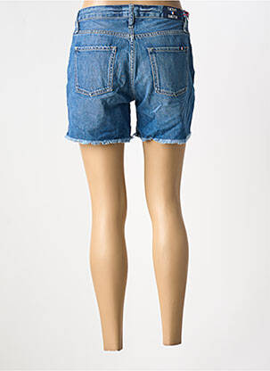 Șort țesătură denim albastru TEDDY SMITH femeie