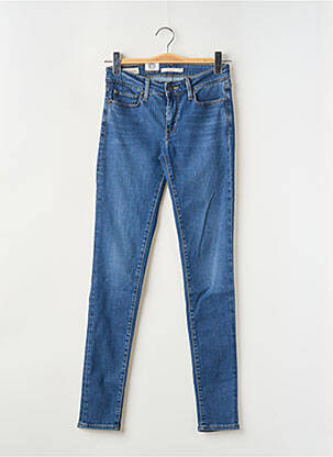 Blugi cu croială slim buzunare albastru LEVI'S femeie