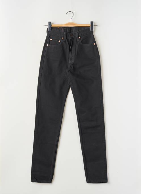 Blugi cu croială dreaptă negru LEVIS femeie