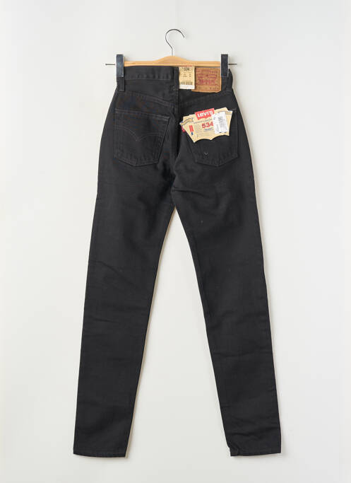 Blugi cu croială dreaptă negru LEVIS femeie