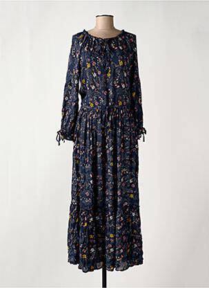 Rochie lungă albastru TEDDY SMITH femeie