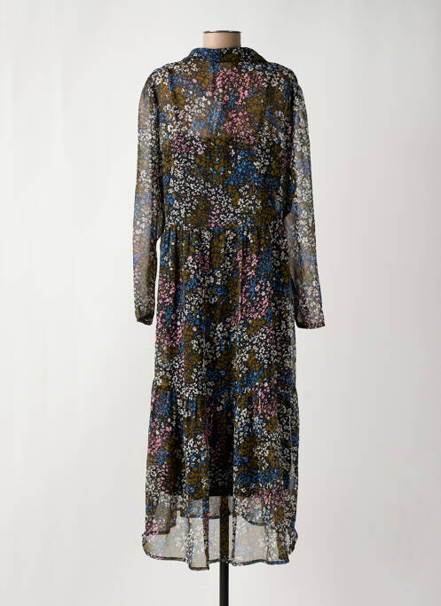 Rochie lungă negru ICHI femeie