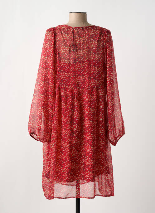 Rochie midi roșu SCHOOL RAG femeie